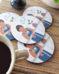 Coaster for Home Décor with Me Time design